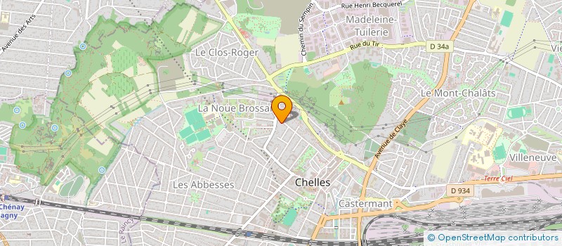 localisation de l'entreprise KM HOLYDAYS RECEPTIF MAROC à CHELLES