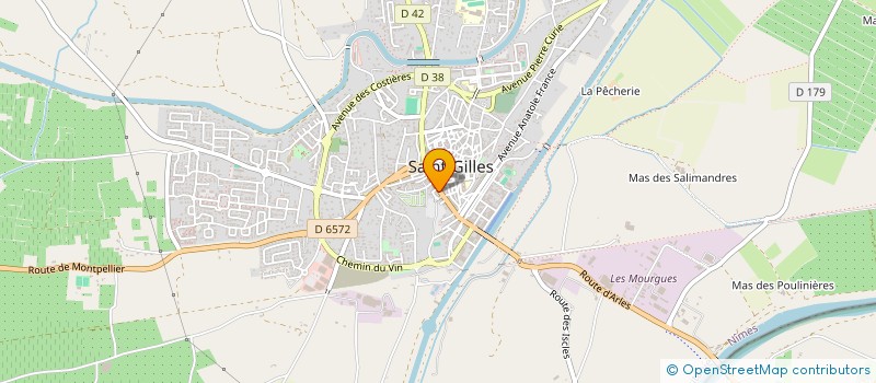 localisation de l'entreprise KM IMMO  SAINT-GILLES