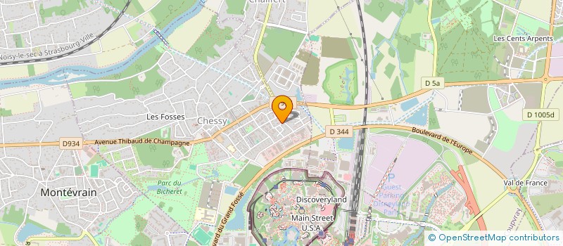 localisation de l'entreprise KM IMMO  CHESSY