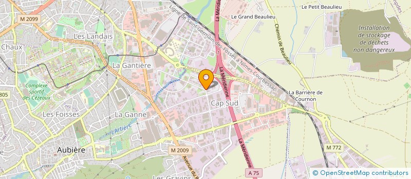 localisation de l'entreprise KM IMMOBILIER  CLERMONT-FERRAND