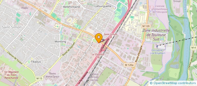localisation de l'entreprise KM INGENIERIE à TOULOUSE