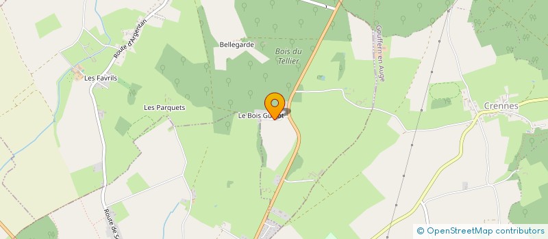 localisation de l'entreprise KM INVESTISSEMENTS à GARNAY