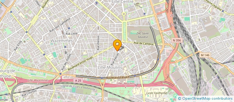 localisation de l'entreprise KM LA LOGE à LILLE