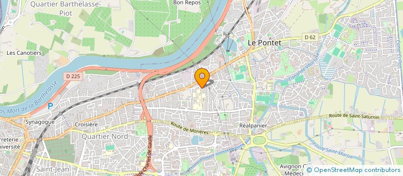 localisation de l'entreprise KM MENUISERIE à LE PONTET