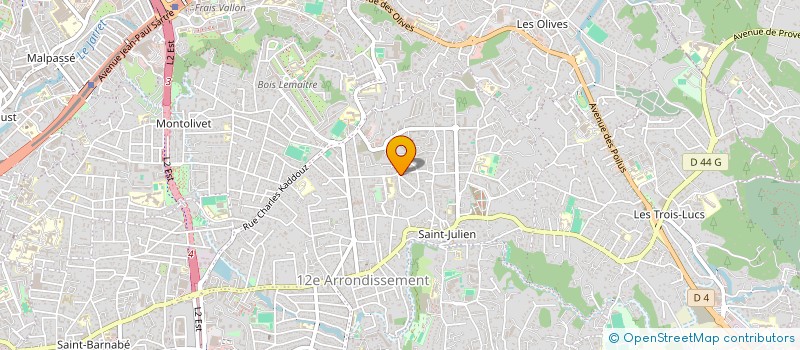 localisation de l'entreprise KM PARAMED à MARSEILLE