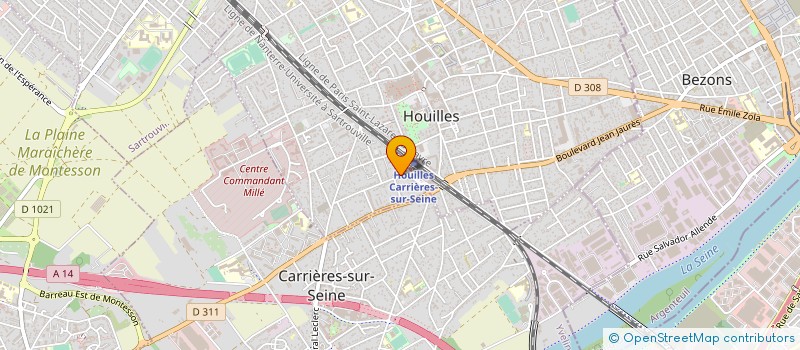 localisation de l'entreprise KM PRESTIGES à HOUILLES