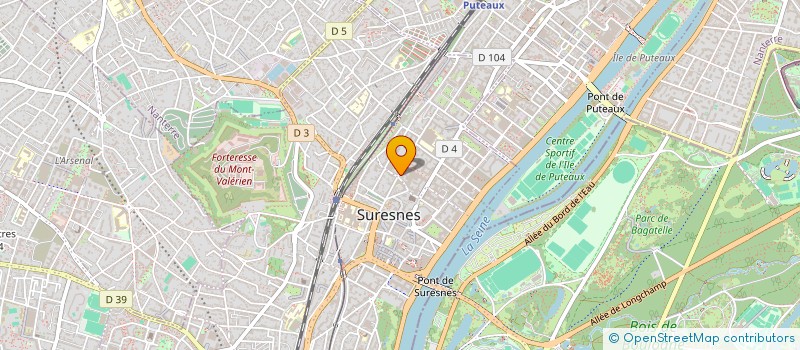 localisation de l'entreprise KM RECRUTEMENT à SURESNES