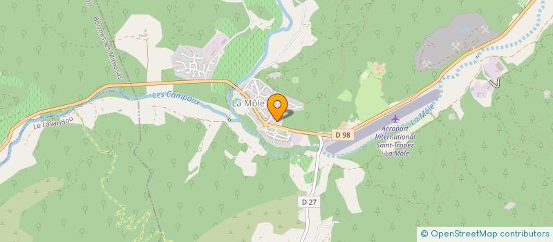 localisation de l'entreprise KM RENOV à LA MOLE