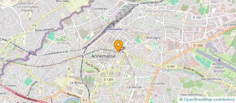 localisation de l'entreprise KM RENOVATION à ANNEMASSE