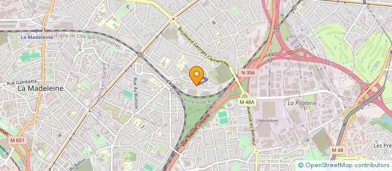 localisation de l'entreprise KM SECURITE SERVICES à LILLE