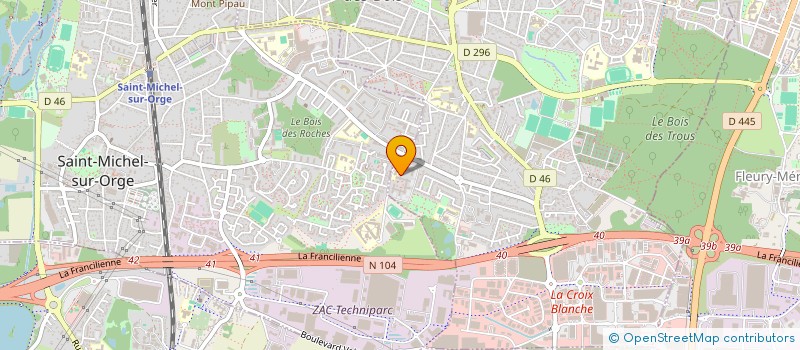 localisation de l'entreprise KM SECURITY  SAINTE-GENEVIEVE-DES-BOIS