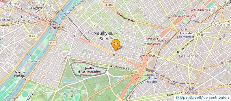 localisation de l'entreprise KM SERVICE à NEUILLY-SUR-SEINE