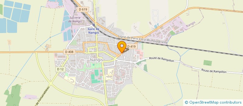 localisation de l'entreprise KM STAFF  NANGIS