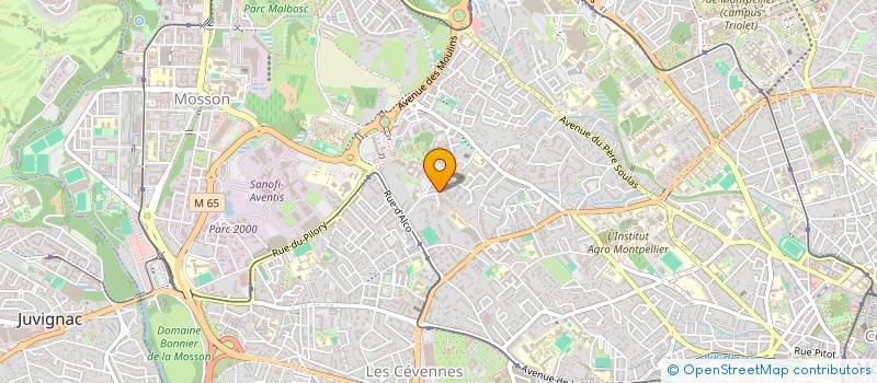 localisation de l'entreprise KM SUD ENERGIES  MONTPELLIER