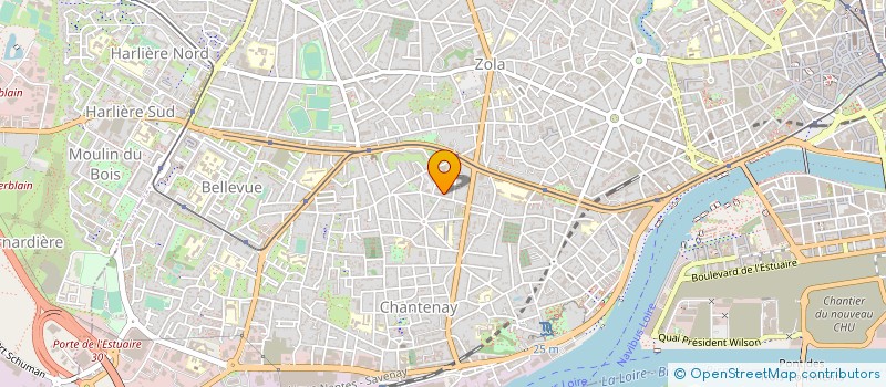 localisation de l'entreprise KM TECHNOLOGIES à NANTES