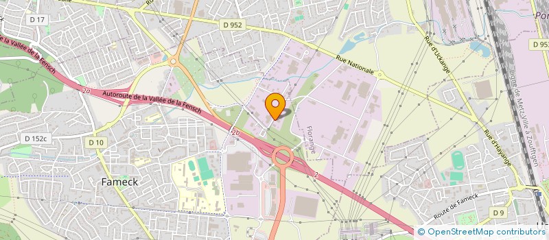 localisation de l'entreprise KM22  FAMECK