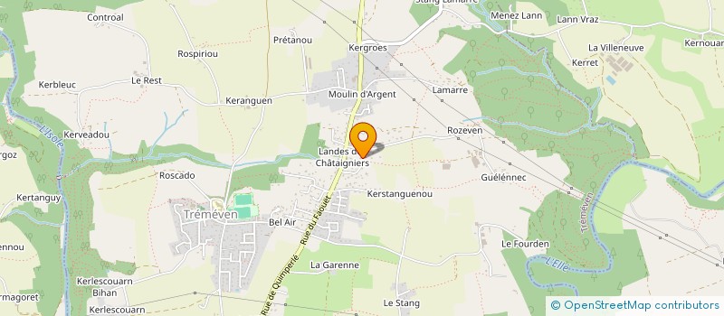 localisation de l'entreprise KM29  TREMEVEN