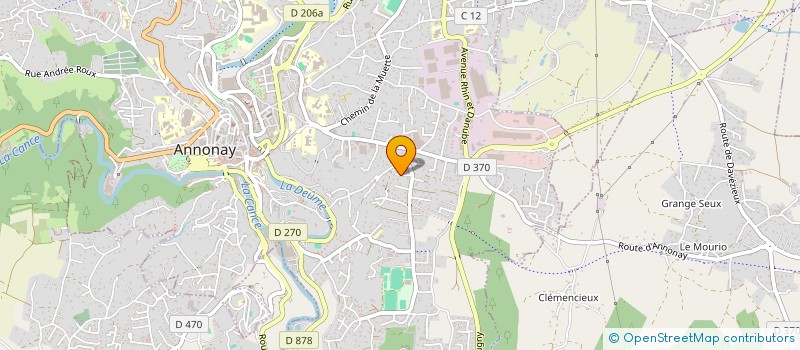 localisation de l'entreprise KM543 à ANNONAY