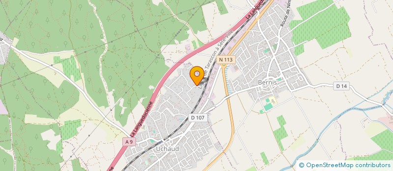 localisation de l'entreprise KM9  UCHAUD