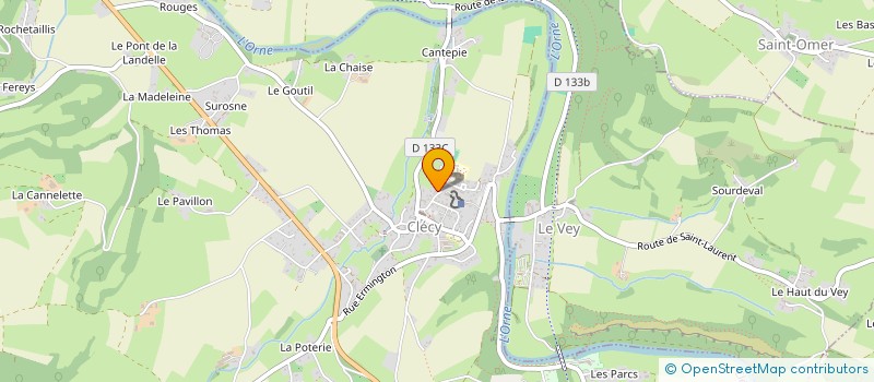 localisation de l'entreprise KMA 14 AGENCEMENT  CLECY