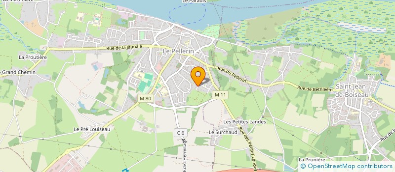 localisation de l'entreprise KMA GROUPE  PELLERIN (LE)