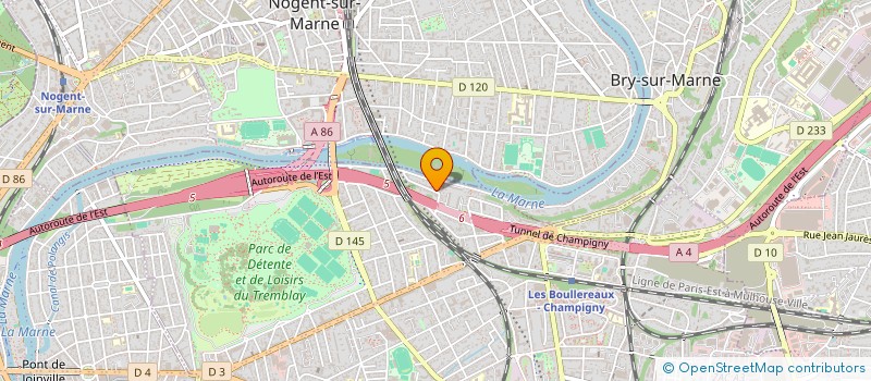 localisation de l'entreprise KMAAC à NOISY-LE-GRAND
