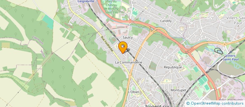 localisation de l'entreprise KMAF CONSULTING  NOGENT-SUR-OISE