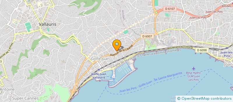 localisation de l'entreprise KMAL JARDIN PISCINE SERVICES à VALLAURIS