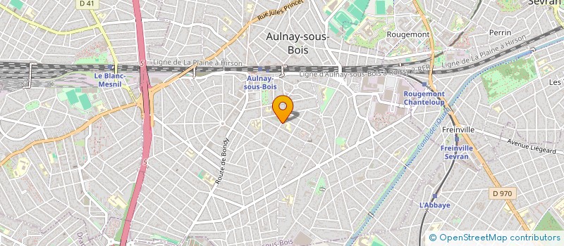 localisation de l'entreprise KMB à AULNAY-SOUS-BOIS