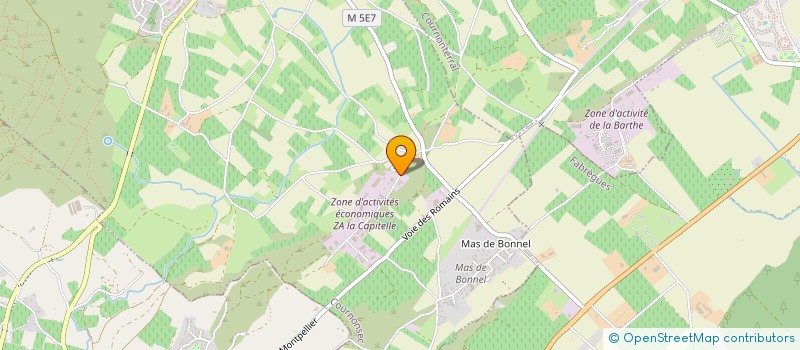 localisation de l'entreprise KMB  CANET