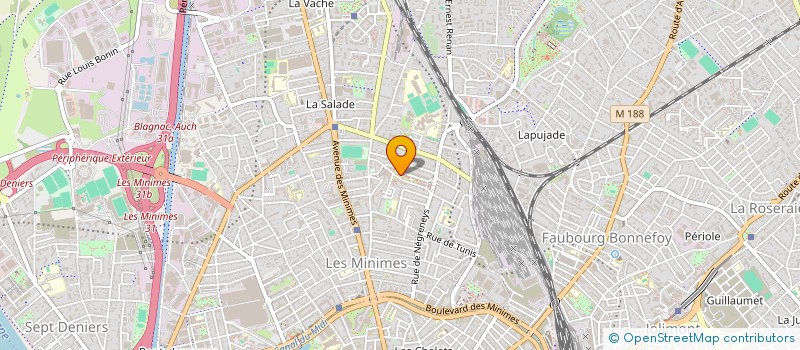 localisation de l'entreprise KMB GOUTTELETTES  TOULOUSE