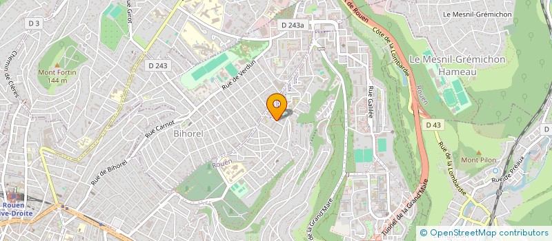 localisation de l'entreprise KMB TAXI  ROUEN