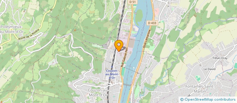 localisation de l'entreprise KMBK CONTROLE  COUZON-AU-MONT-D'OR