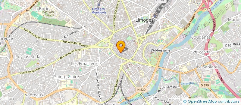 localisation de l'entreprise KMBO à LIMOGES