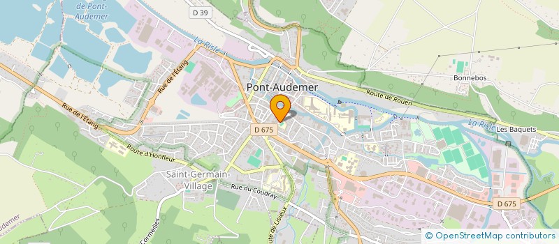 localisation de l'entreprise KMC à PONT-AUDEMER