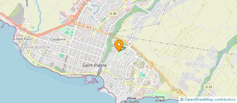 localisation de l'entreprise KMC à SAINT-PIERRE