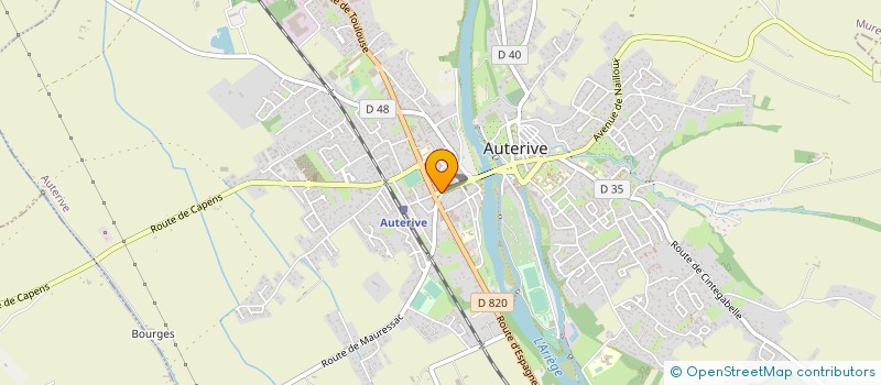 localisation de l'entreprise KMC  AUTERIVE