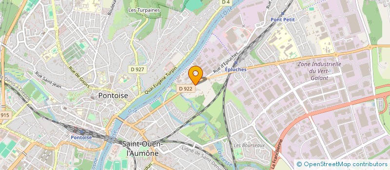 localisation de l'entreprise KMC ANIMA'SONS EVENT  SAINT-OUEN-L'AUMONE