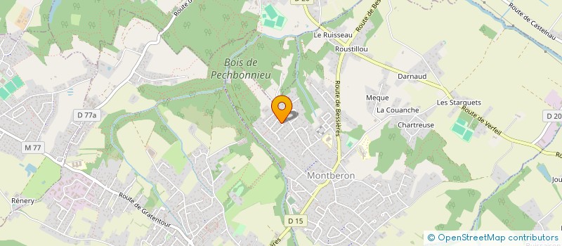 localisation de l'entreprise KMC DIAMANT  MONTBERON