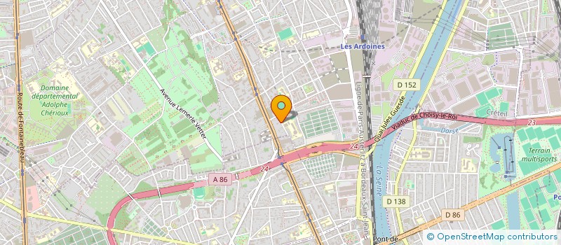 localisation de l'entreprise KMC PARIS à VITRY-SUR-SEINE