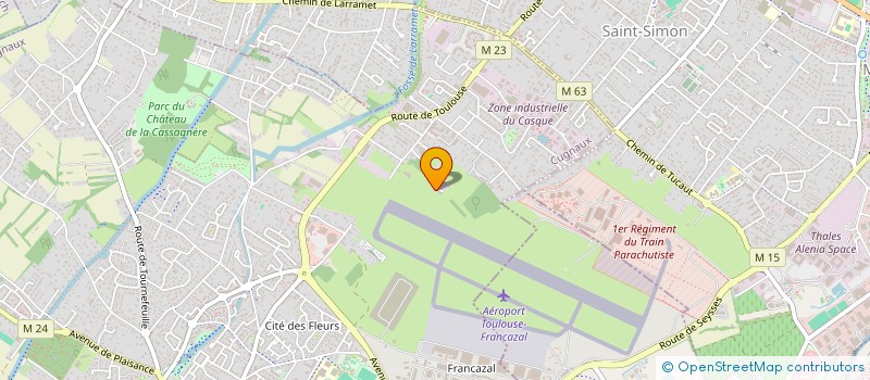 localisation de l'entreprise KMD AUTOMOBILE  CUGNAUX