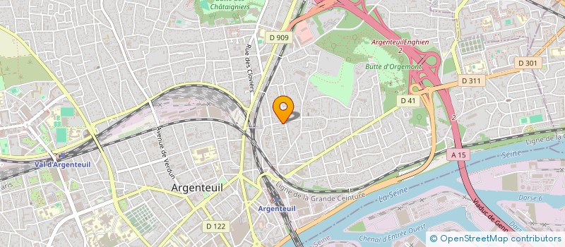 localisation de l'entreprise KMD RENOV  ARGENTEUIL