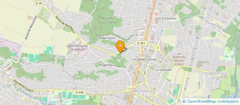 localisation de l'entreprise KMDEV  MONTLHERY