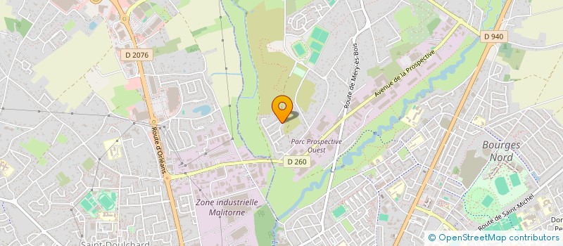 localisation de l'entreprise KME  BOURGES