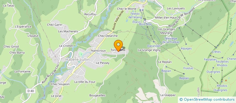 localisation de l'entreprise KMELEON EVENEMENT  HABERE-LULLIN