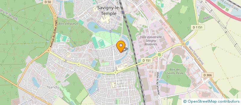 localisation de l'entreprise KMER RENOVATION  SAVIGNY-LE-TEMPLE