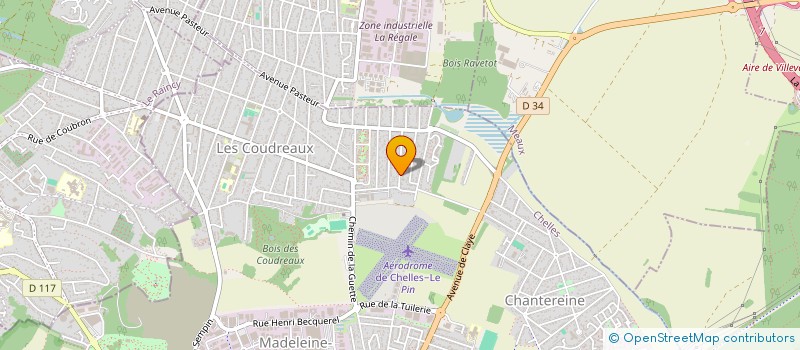 localisation de l'entreprise KMEX  CHELLES