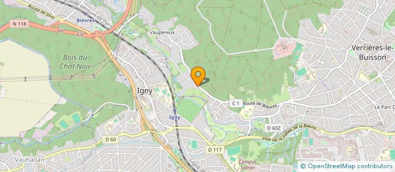 localisation de l'entreprise KMF à VERRIERES-LE-BUISSON