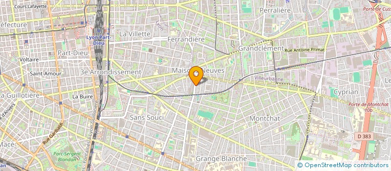 localisation de l'entreprise KMG  LYON