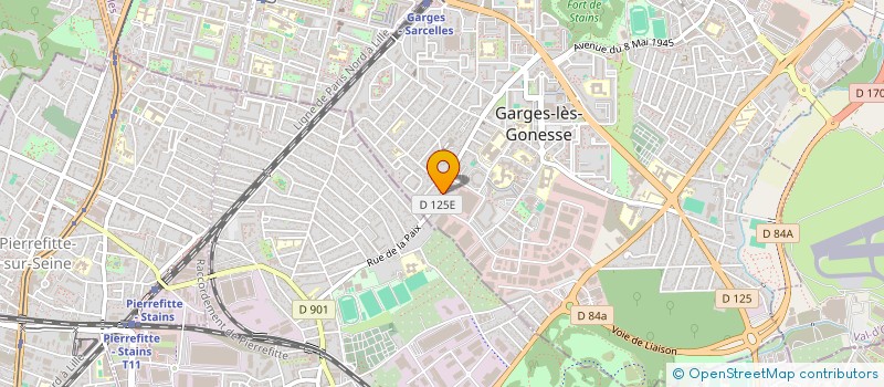 localisation de l'entreprise KMG TRANSPORT  GOUSSAINVILLE